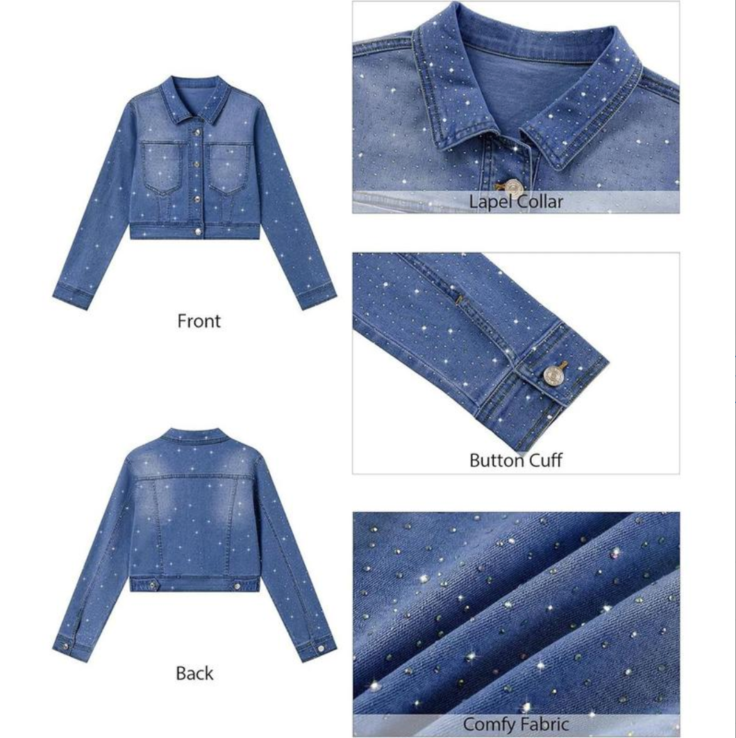 Starlit Denim Jacket